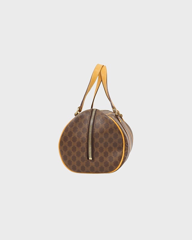 美品✨ CELINE ハンドバッグ ビタースウィート パリマカダム イエロー CELINE マカダム柄ハンドバッグ | Hedy