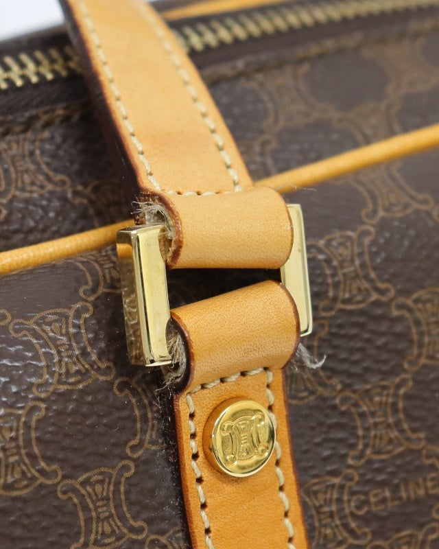 美品✨ CELINE ハンドバッグ ビタースウィート パリマカダム イエロー CELINE マカダム柄ハンドバッグ | Hedy