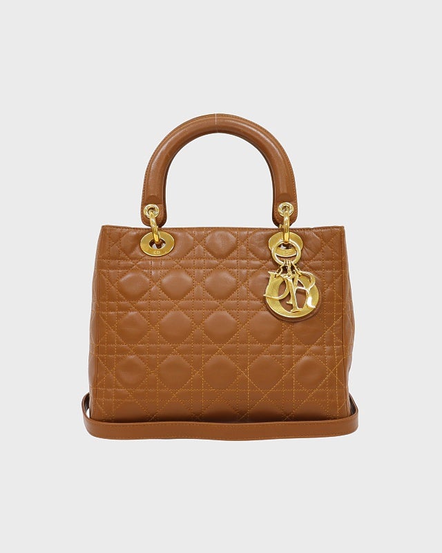 DIOR レディディオールレザー2Wayバッグ | Hedy