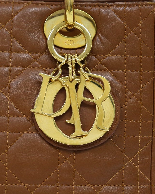 DIOR レディディオールレザー2Wayバッグ | Hedy