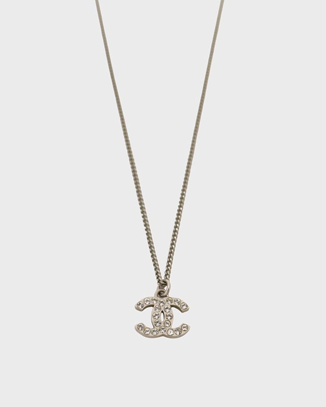 CHANEL COCOラインストーンネックレス | Hedy