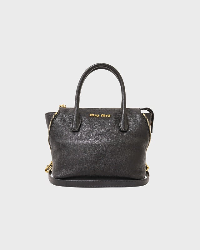 miu miu マドラスレザー2Wayバッグ | Hedy