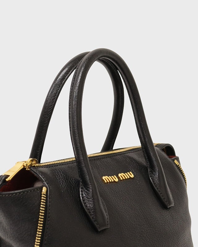 miu miu マドラスレザー2Wayバッグ | Hedy