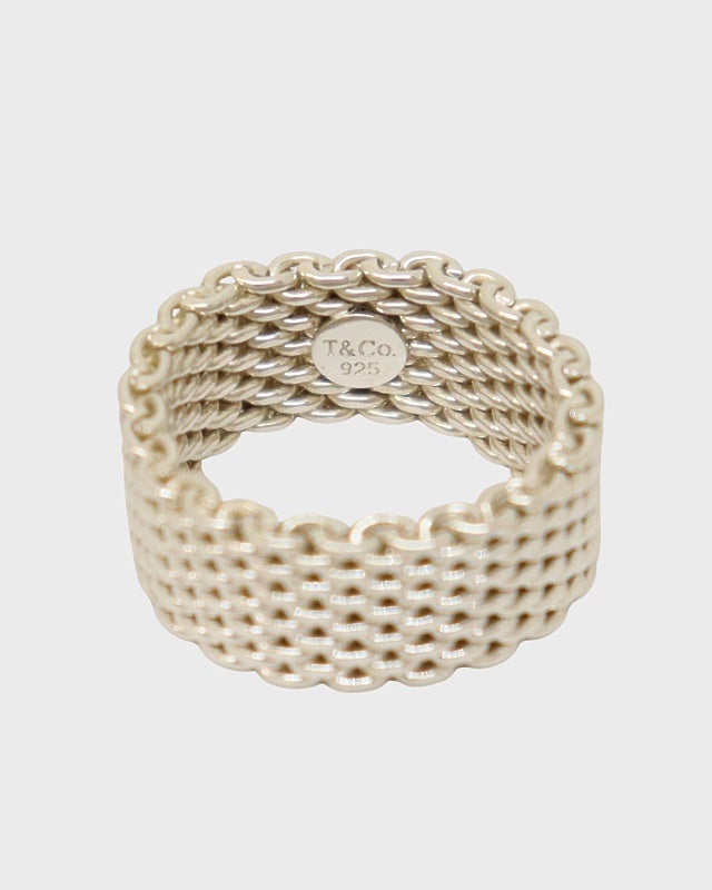 TIFFANY&CO. サマセット メッシュリング | Hedy