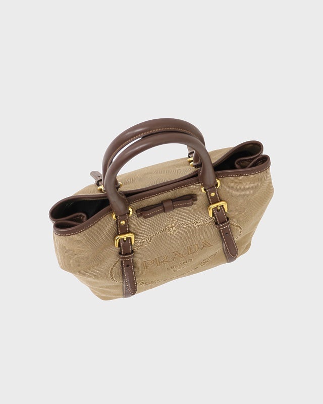 ✨美品✨　PRADA ジャガード　2wayバック PRADA ロゴジャガード2Wayバッグ | Hedy