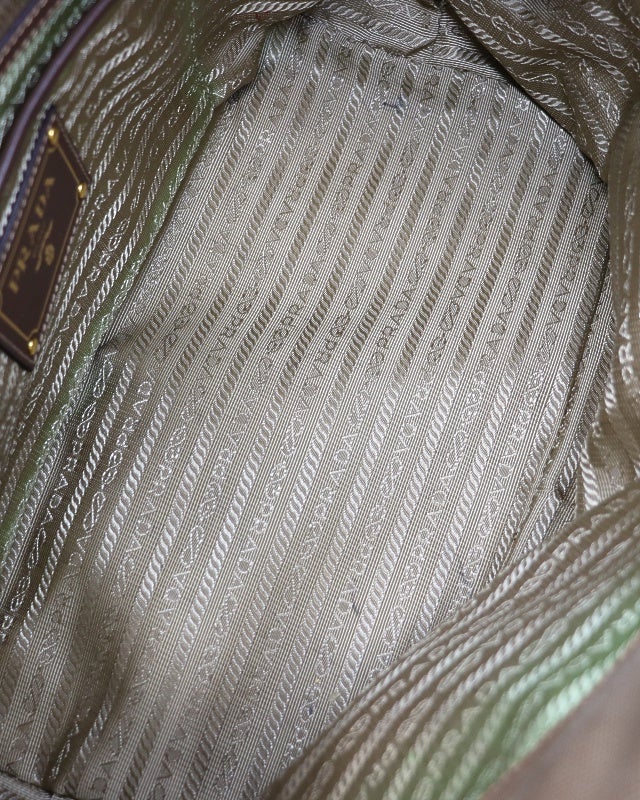 PRADA ロゴジャガード2Wayバッグ | Hedy