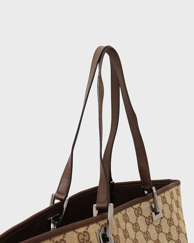 GUCCI GGキャンバス トートバッグ ブラウン専用です GUCCI GGキャンバストートバッグ | Hedy