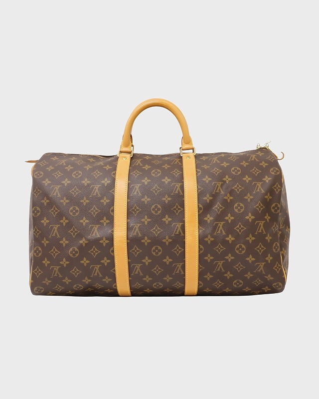 【良品】Louis Vuitton ボストン　キーポール　モノグラム　50 LOUIS VUITTON モノグラム キーポル50 | Hedy