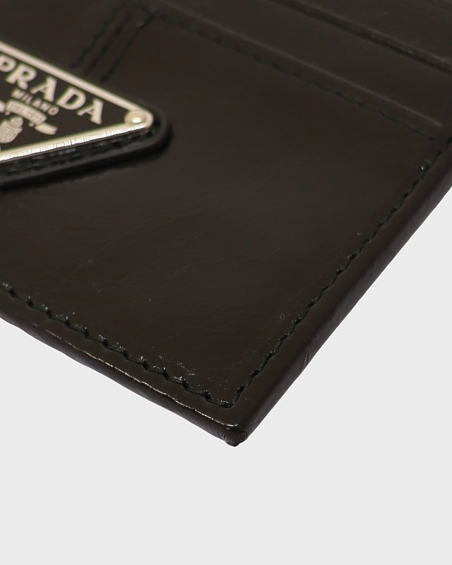 PRADA 三角ロゴ金具カードケース | Hedy