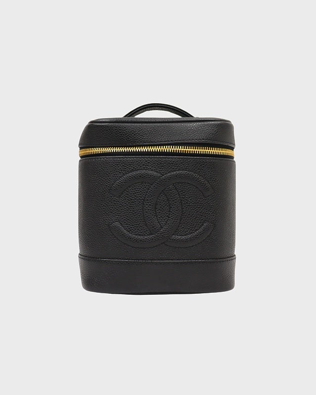 CHANEL キャビアスキンバニティバッグ | Hedy