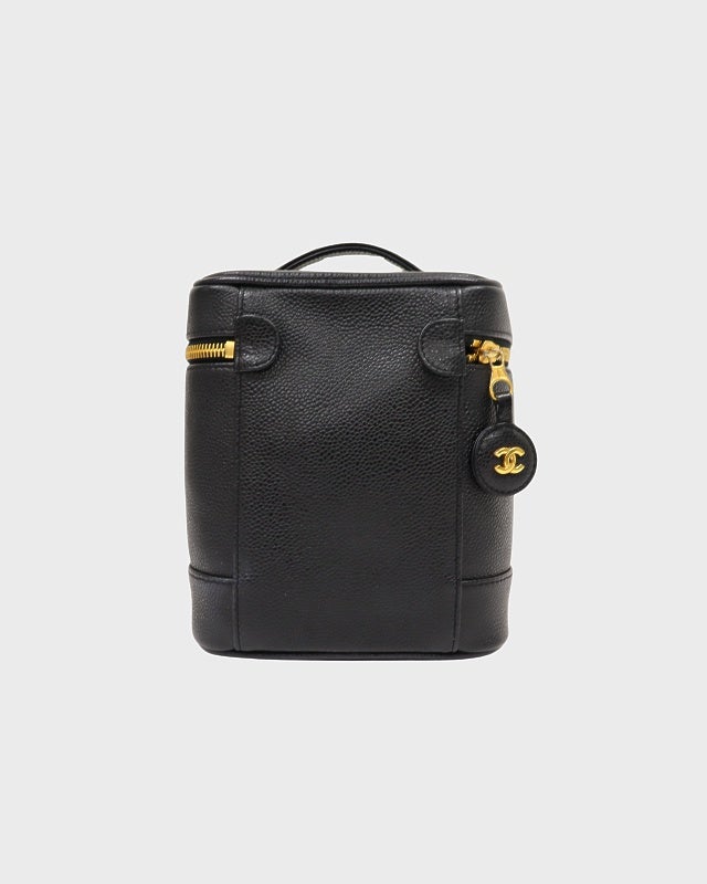 CHANEL キャビアスキンバニティバッグ | Hedy