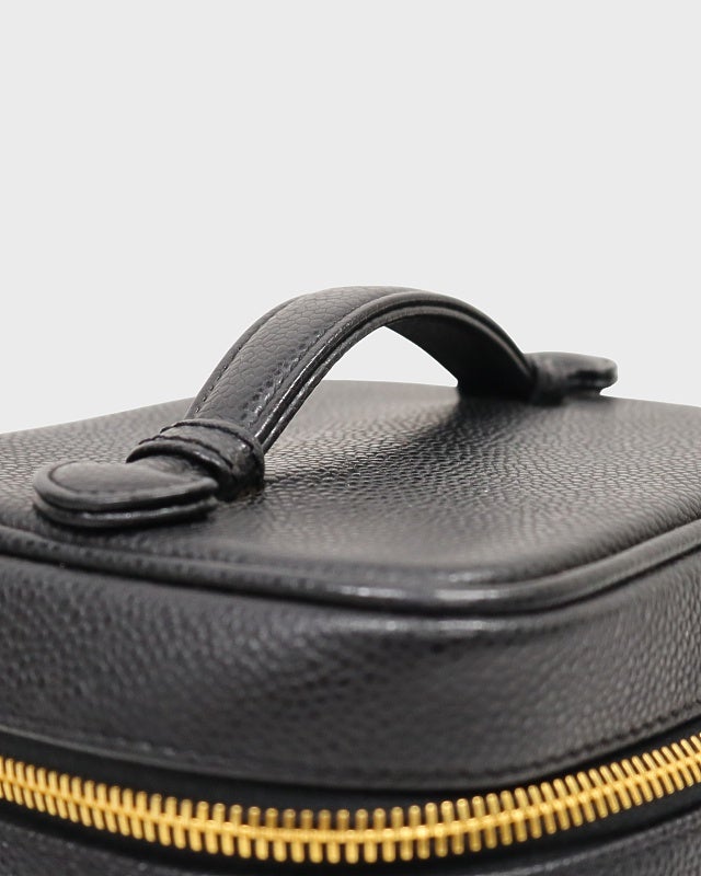 CHANEL キャビアスキンバニティバッグ | Hedy