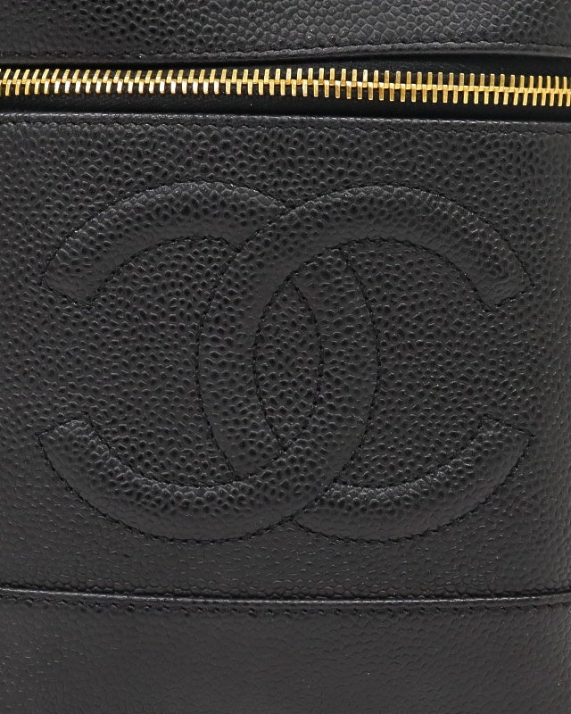 CHANEL キャビアスキンバニティバッグ | Hedy