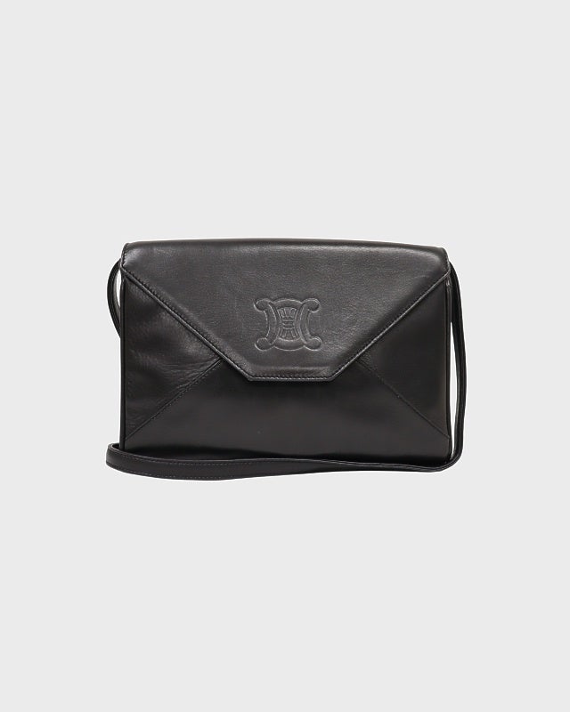 CELINE トリオンフレザーショルダーバッグ | Hedy