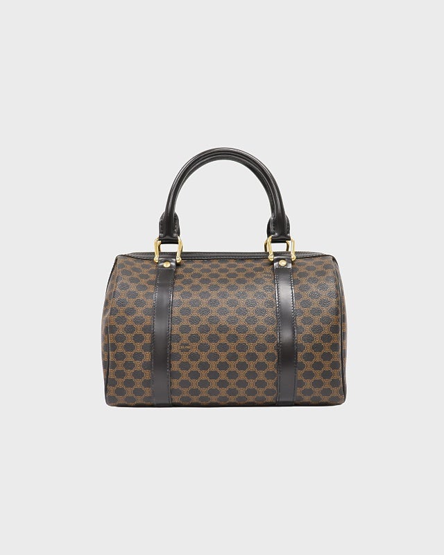 CELINE マカダム柄ボストンバッグ | Hedy