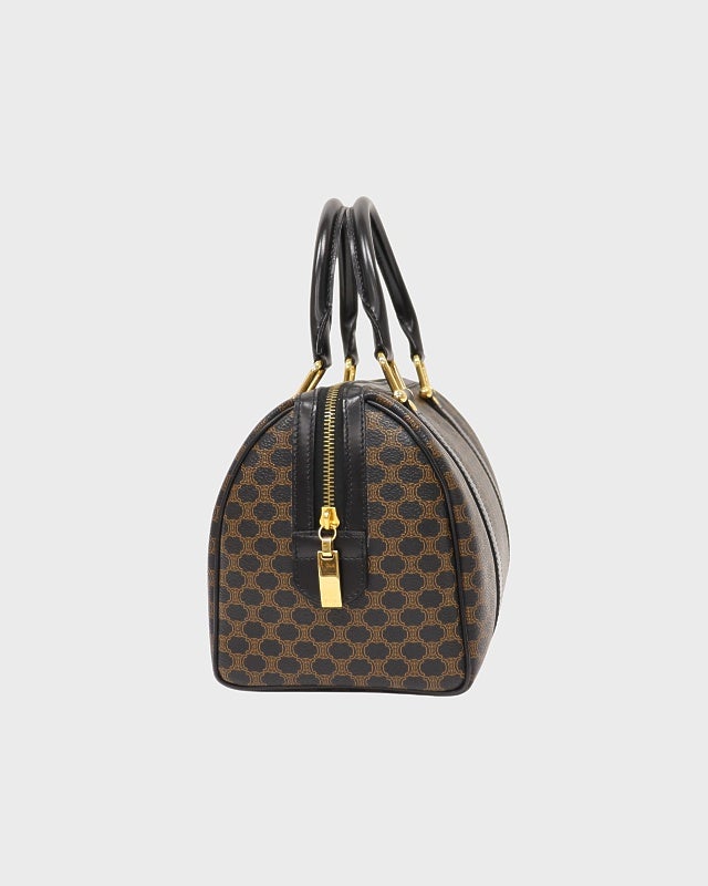 CELINE マカダム柄ボストンバッグ | Hedy