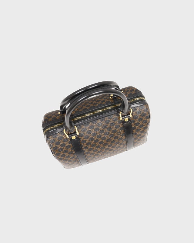CELINE マカダム柄ボストンバッグ | Hedy