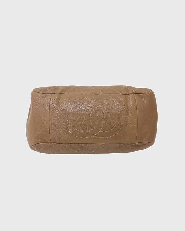 CHANEL キャビアスキンチェーンハンドバッグ | Hedy