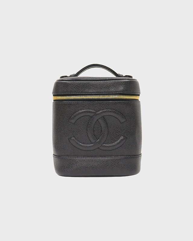 CHANEL キャビアスキンバニティバッグ | Hedy