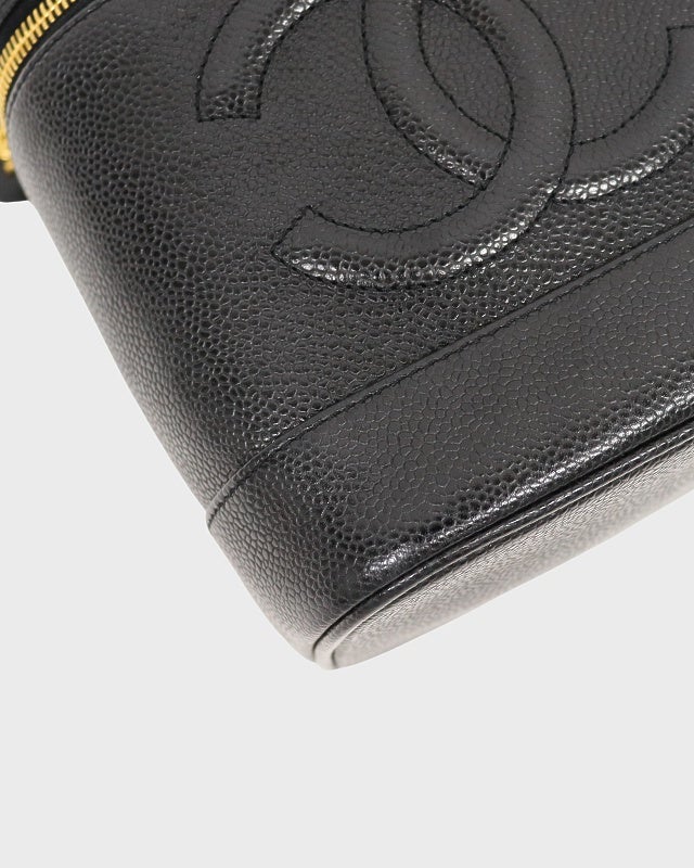 CHANEL キャビアスキンバニティバッグ | Hedy
