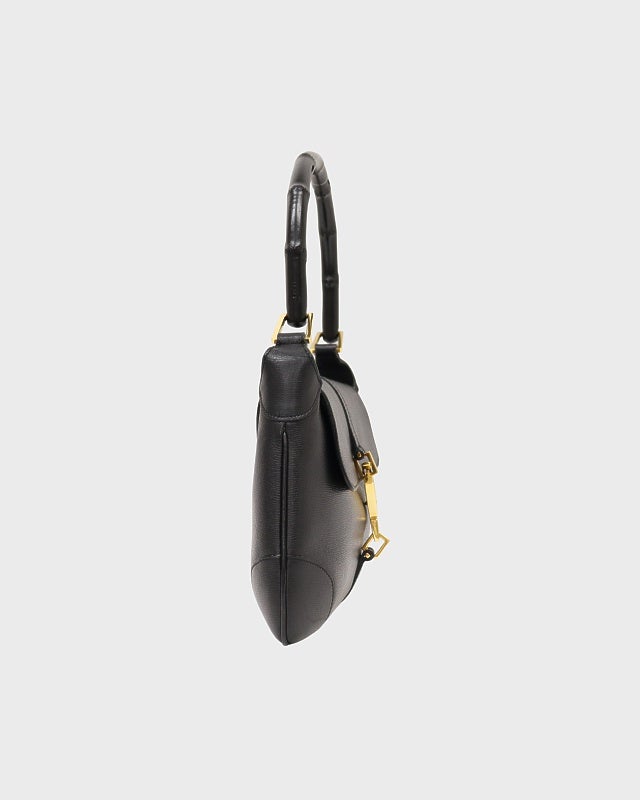 GUCCI ジャッキーレザーバンブーワンショルダーバッグ | Hedy