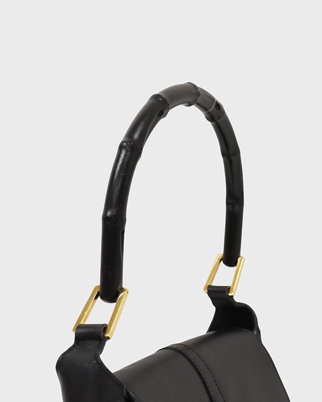 GUCCI ジャッキーレザーバンブーワンショルダーバッグ | Hedy