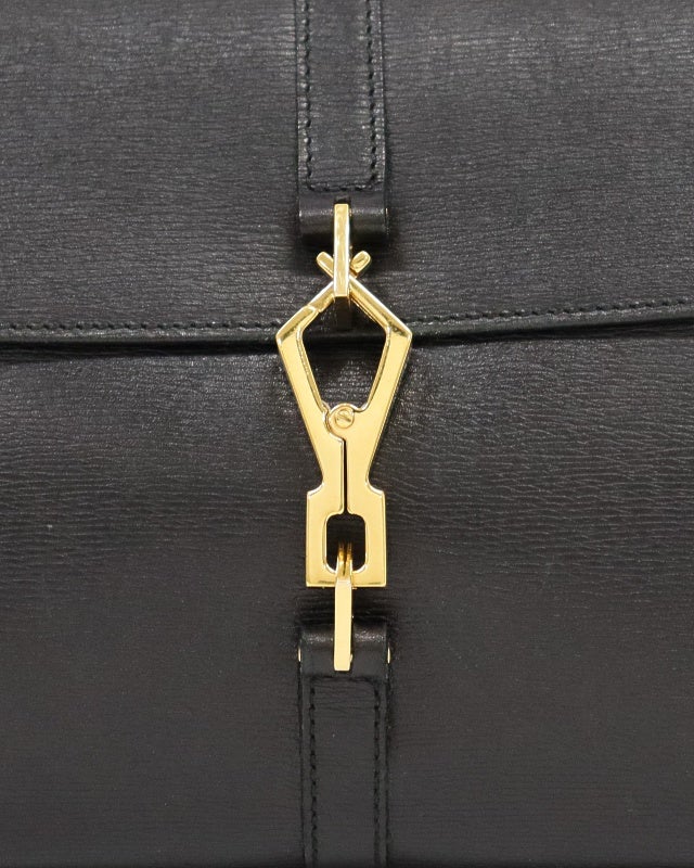 GUCCI ジャッキーレザーバンブーワンショルダーバッグ | Hedy