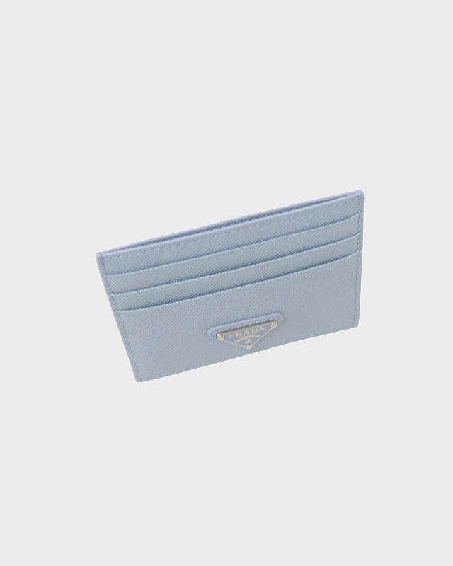 PRADA 三角ロゴ金具サフィアーノカードケース | Hedy
