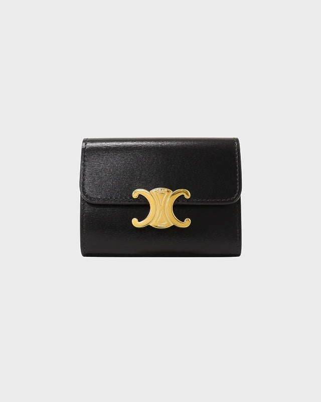 CELINE セリーヌ コンパクト ウォレット トリオンフ　財布 CELINE コンパクトウォレットトリオンフ | Hedy