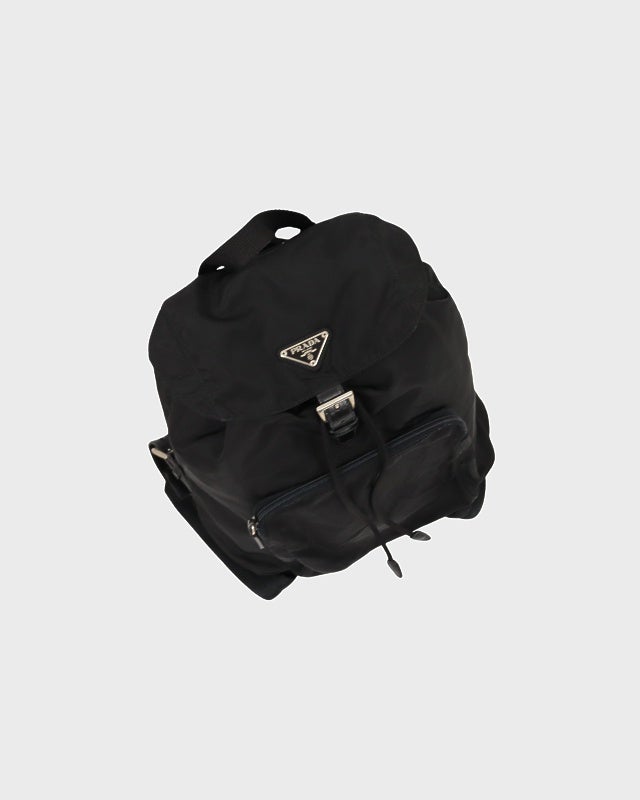 PRADA 三角ロゴ金具ナイロンリュックサック | Hedy