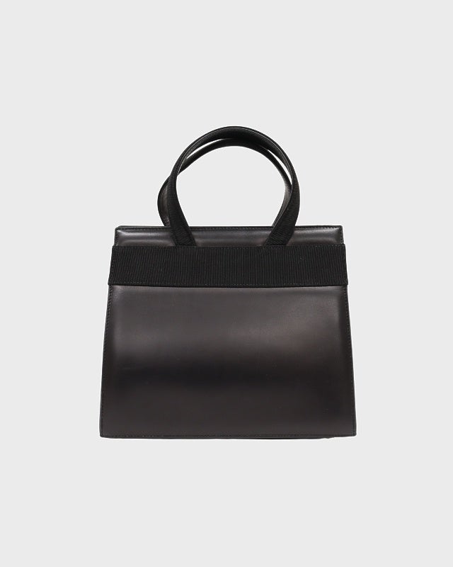 【超超レア・美品・90's】Ferragamo VARA金具　ハンドバッグ Ferragamo VARA金具レザーハンドバッグ | Hedy