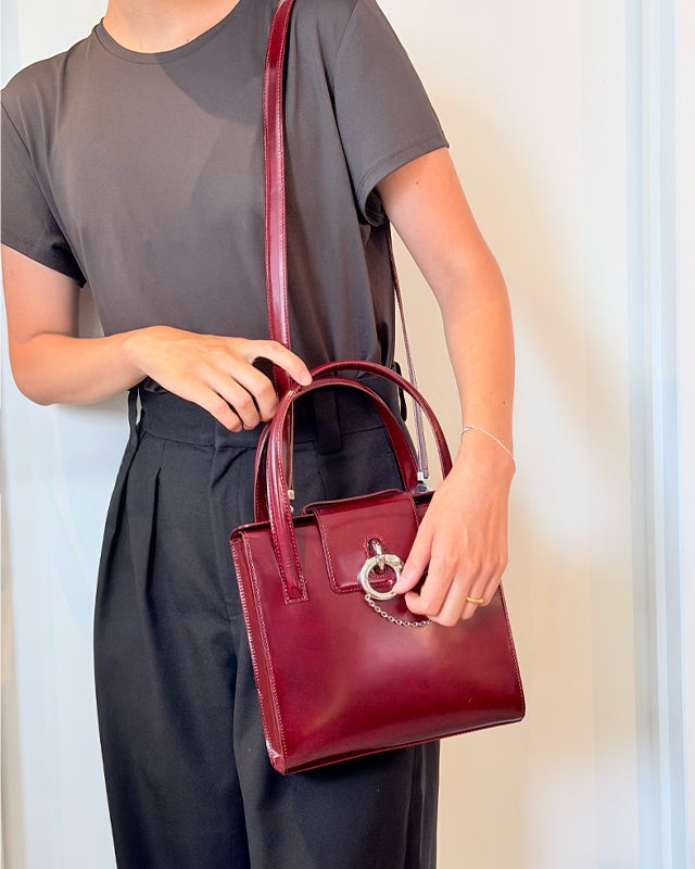Cartier パンテールレザー2Wayバッグ | Hedy
