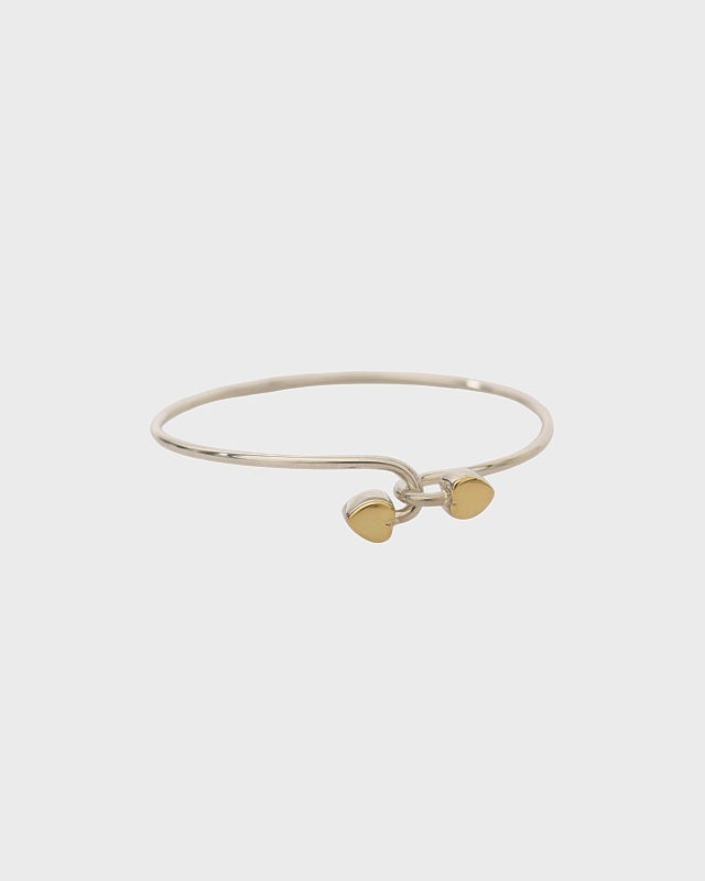 TIFFANY&CO. ダブルハートフックバングル | Hedy