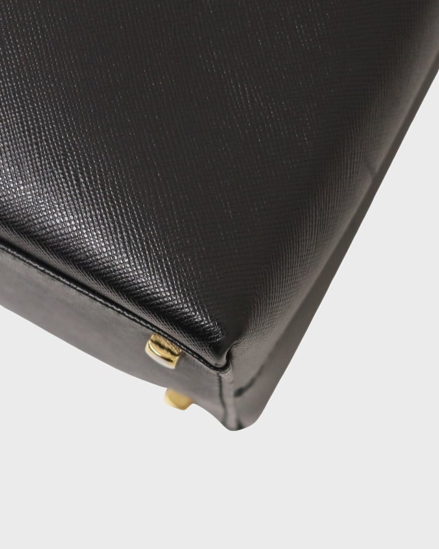 Ferragamo ガンチーニ金具レザーハンドバッグ | Hedy