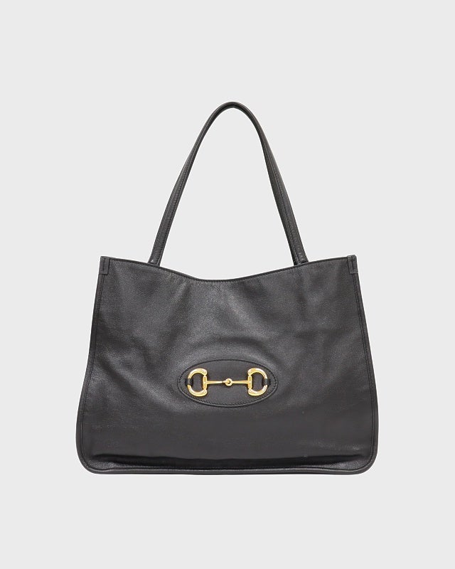 GUCCI トートバッグ GGスプリーム レザー ホースビット GUCCI ホースビットレザートートバッグ | Hedy