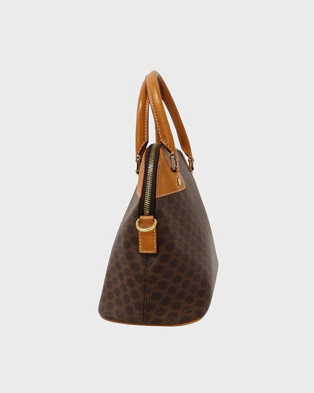 CELINE マカダム柄ハンドバッグ | Hedy