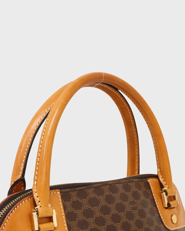 CELINE マカダム柄ハンドバッグ | Hedy