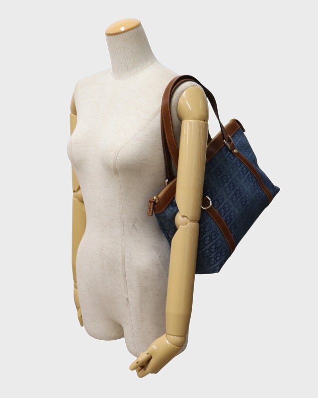 GUCCI アビーGGデニムハンドバッグ | Hedy