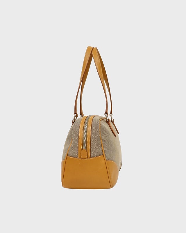 PRADA ロゴジャガードハンドバッグ | Hedy