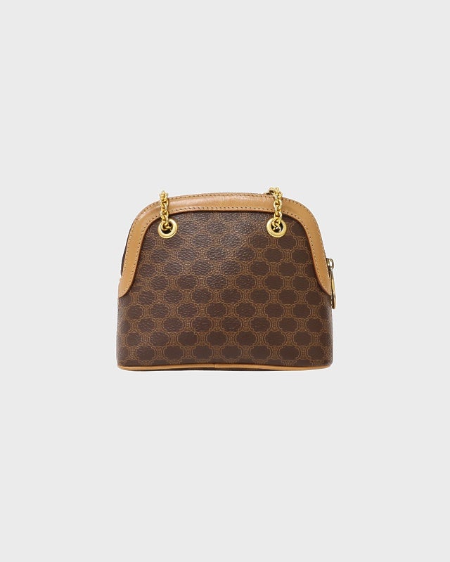 CELINE マカダム柄ミニチェーンショルダーバッグ | Hedy