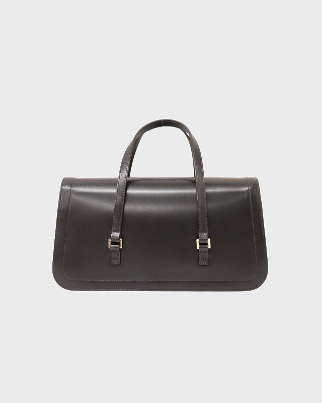 CELINE トリオンフレザーハンドバッグ | Hedy