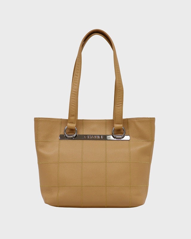 PRADA 三角ロゴ金具ナイロンレザーハンドバッグ | Hedy