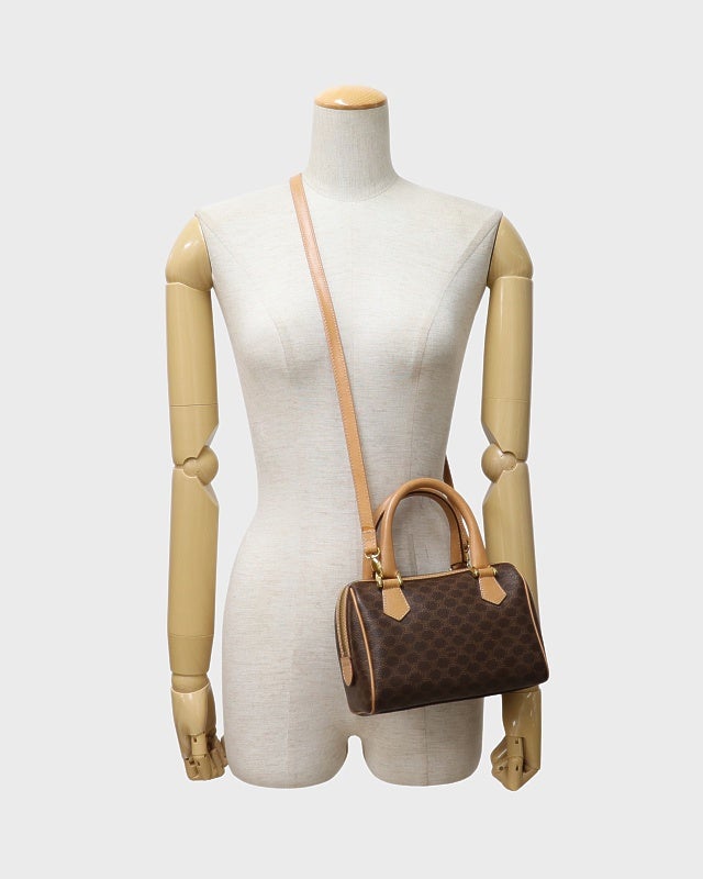 CELINE マカダム柄2Wayミニバッグ | Hedy