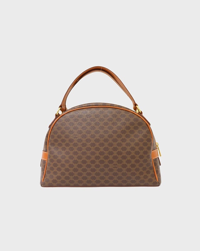 CELINE マカダム柄ブラゾン刻印マシソンバッグ | Hedy