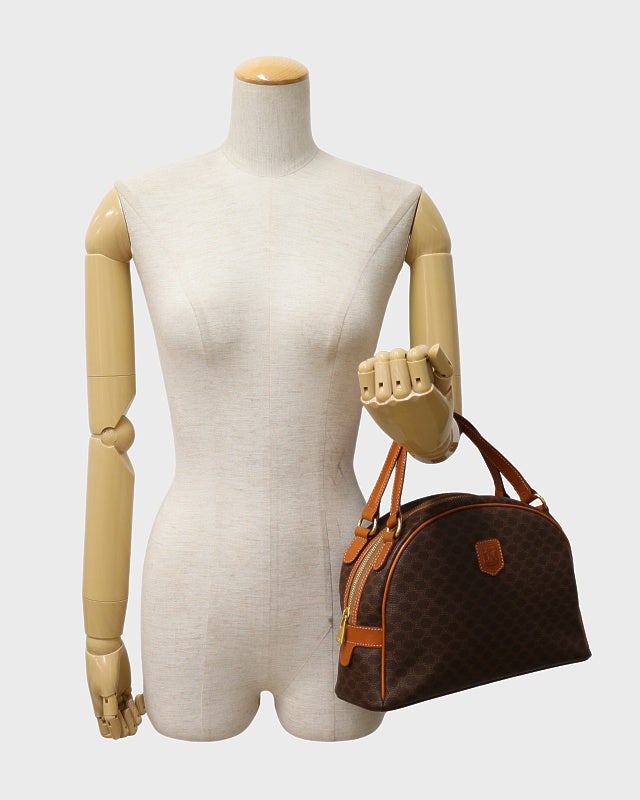 CELINE マカダム柄ブラゾン刻印マシソンバッグ | Hedy