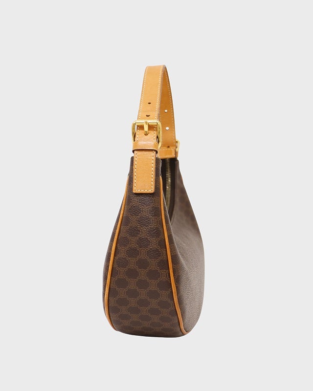 CELINE マカダム柄ホーボーワンショルダーバッグ | Hedy