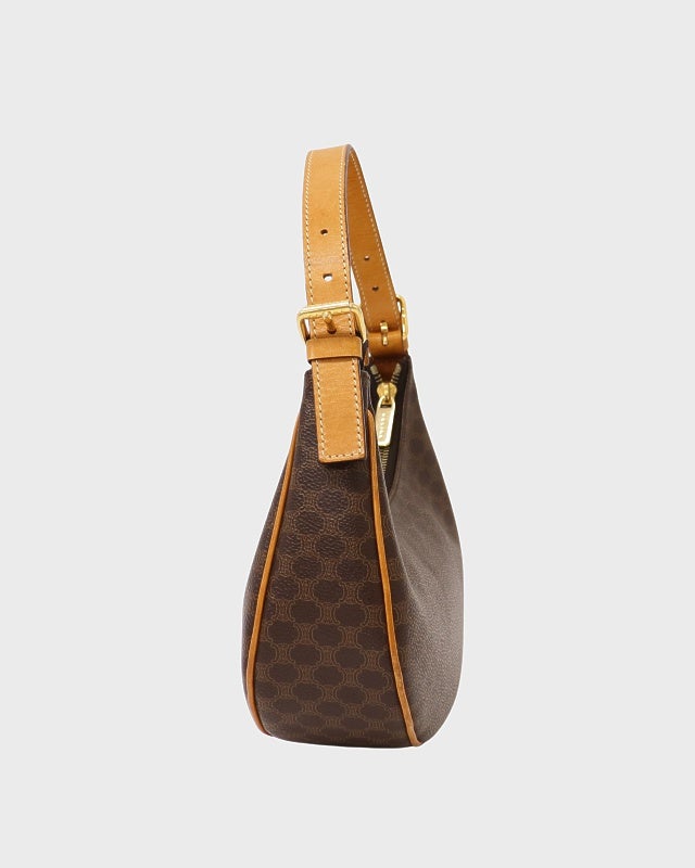 CELINE マカダム柄ホーボーワンショルダーバッグ | Hedy