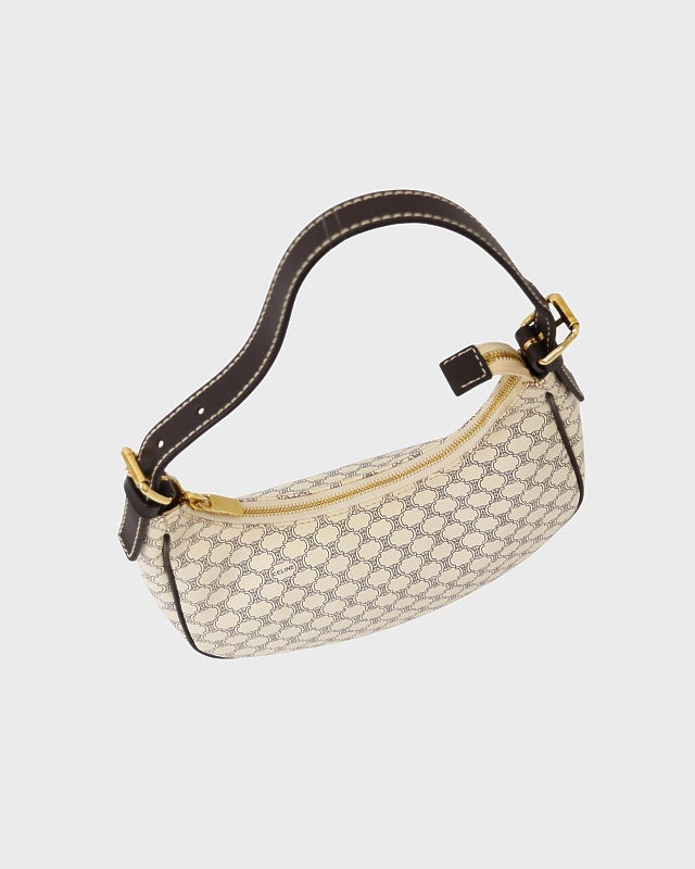 CELINE マカダム柄ホーボーワンショルダーバッグ | Hedy