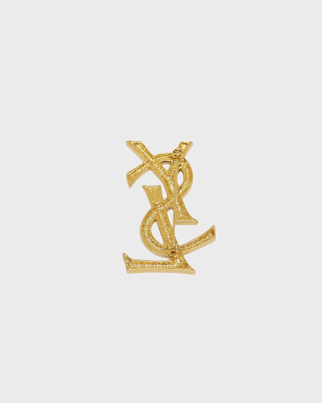 YSL ロゴブローチ | Hedy
