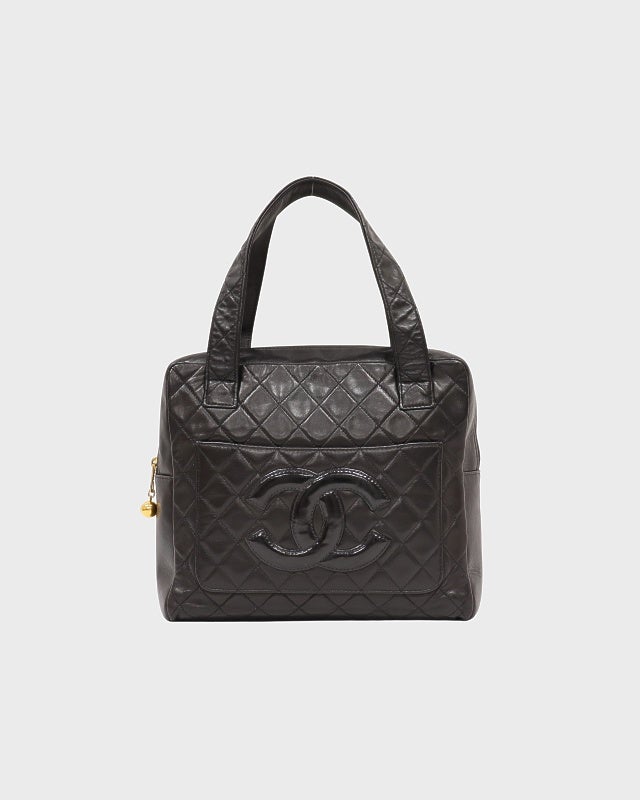 CHANEL マトラッセラムスキンハンドバッグ | Hedy